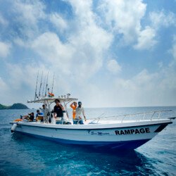 Rampage 37ft boat
