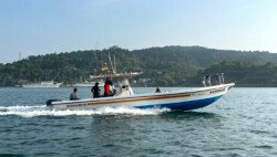 Rampage 37ft boat